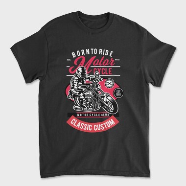 Motorcycle Club Classic, Tricou Barbati (Unisex)