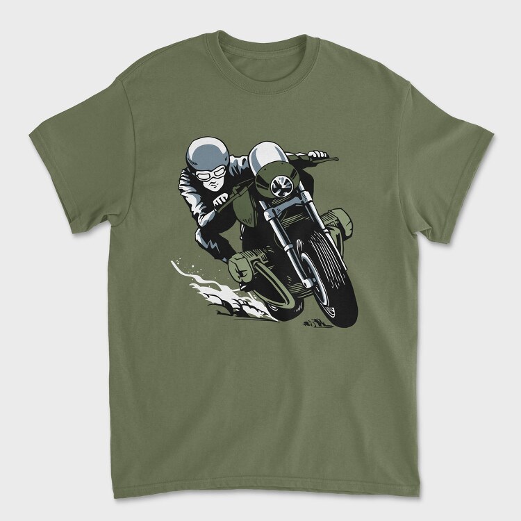 Motorcycle Rider, Tricou Barbati (Unisex)