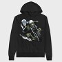 Motorcycle Rider, Hanorac Oversize Barbati (Unisex)
