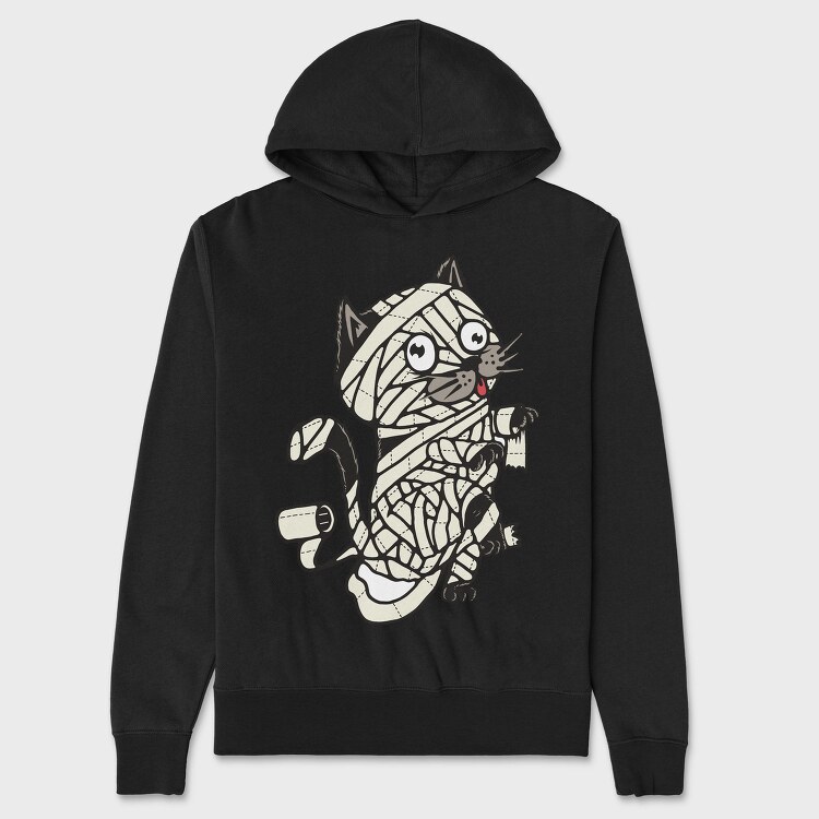 Mummy Kitty, Hanorac Oversize Barbati (Unisex)