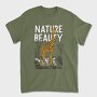 Nature Beauty Giraffe, Tricou Barbati (Unisex)
