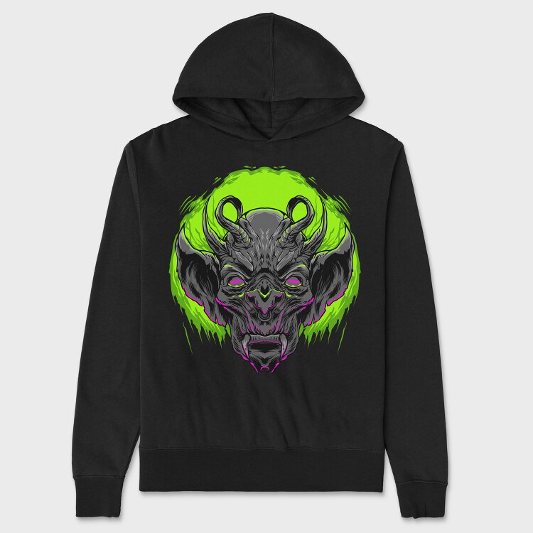 Neon Demon Roar, Hanorac Oversize Barbati (Unisex)