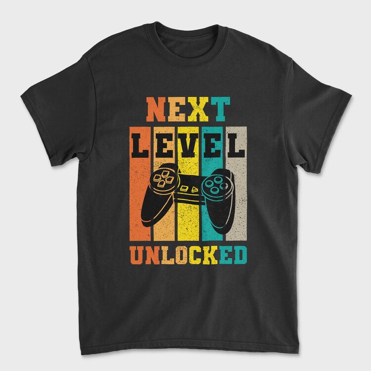 Next Level Unlocked, Tricou Barbati (Unisex)