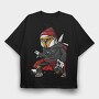 Ninja Street Fighter, Tricou Oversize Barbati (Unisex)