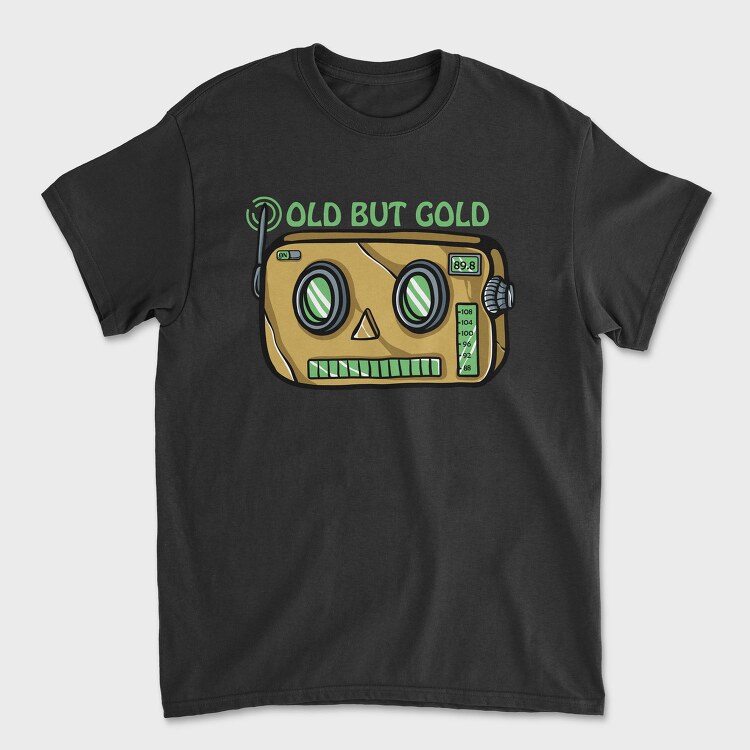 Old But Gold Radio, Tricou Barbati (Unisex)