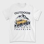 Outdoor Traveler, Tricou Barbati (Unisex)