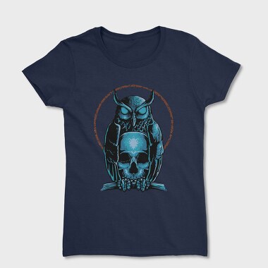 Owl Skull Emblem, Tricou Femei