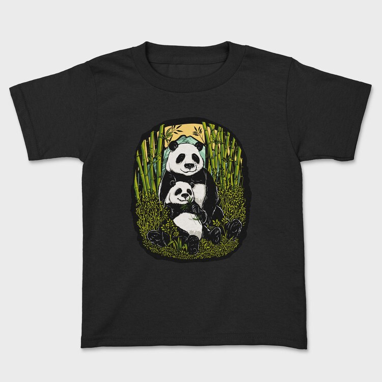 Panda Bamboo Paradise, Tricou Copii