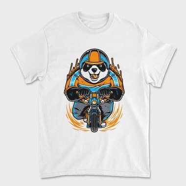 Panda Rider, Tricou Barbati (Unisex)