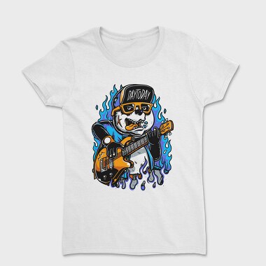 Panda Rockstar Guitar, Tricou Femei