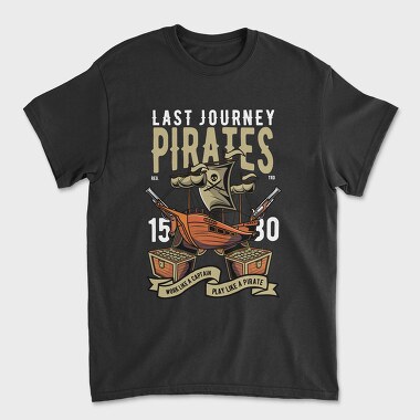 Pirate Captains Treasure, Tricou Barbati (Unisex)