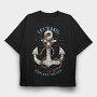 Sail The Sea, Tricou Oversize Barbati (Unisex)