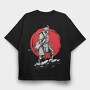 Samurai Warrior 1, Tricou Oversize Barbati (Unisex)
