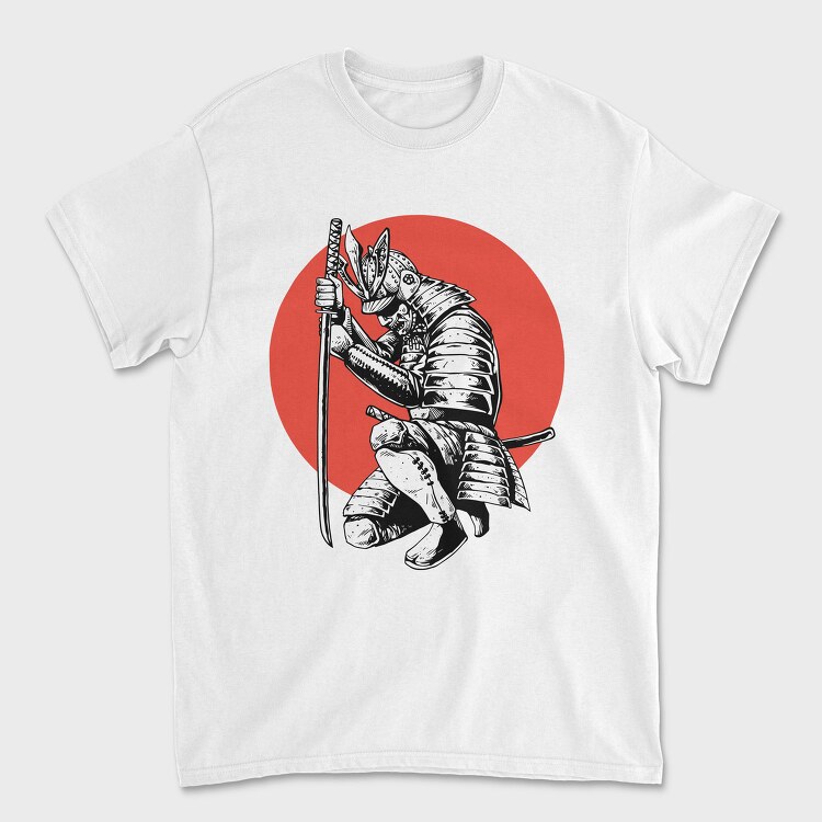 Samurai Warrior, Tricou Barbati (Unisex)