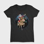 Santa Moose Ride, Tricou Femei