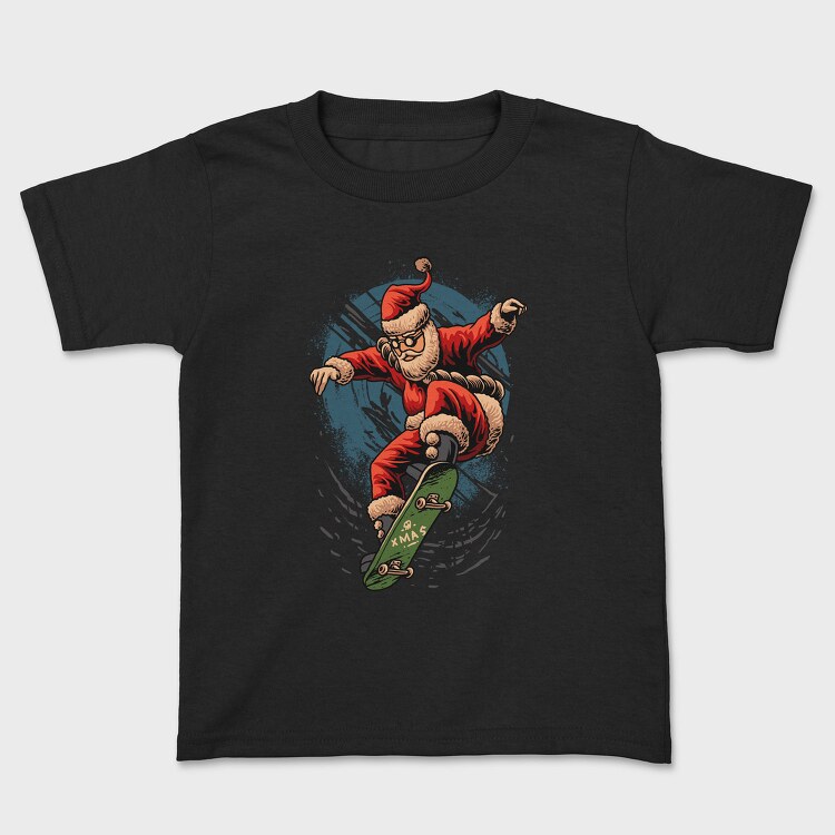 Santa Skate Xmas, Tricou Copii
