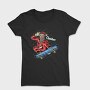 Santa Skateboarding, Tricou Femei