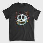 Santa Skull, Tricou Barbati (Unisex)