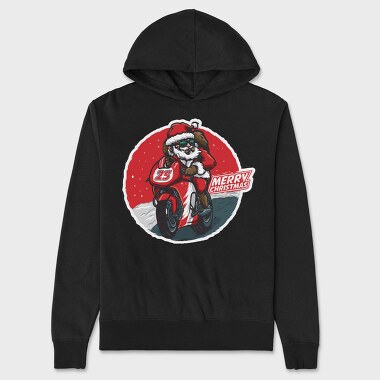 Santa Speedster, Hanorac Oversize Barbati (Unisex)