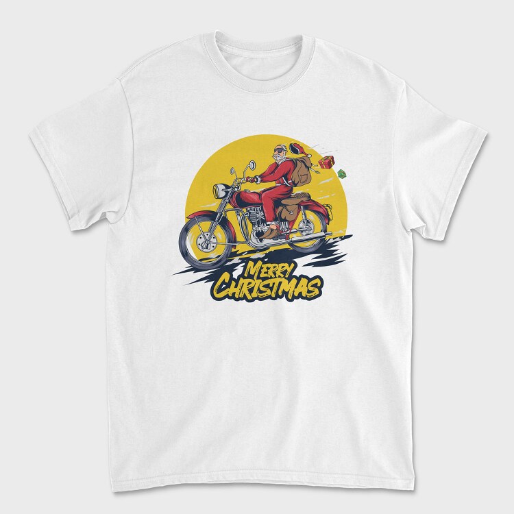 Santas Ride, Tricou Barbati (Unisex)