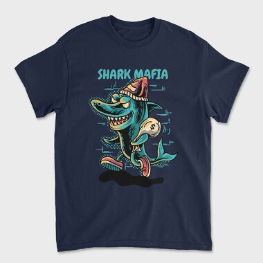 Shark Mafia Dollar, Tricou Barbati (Unisex)