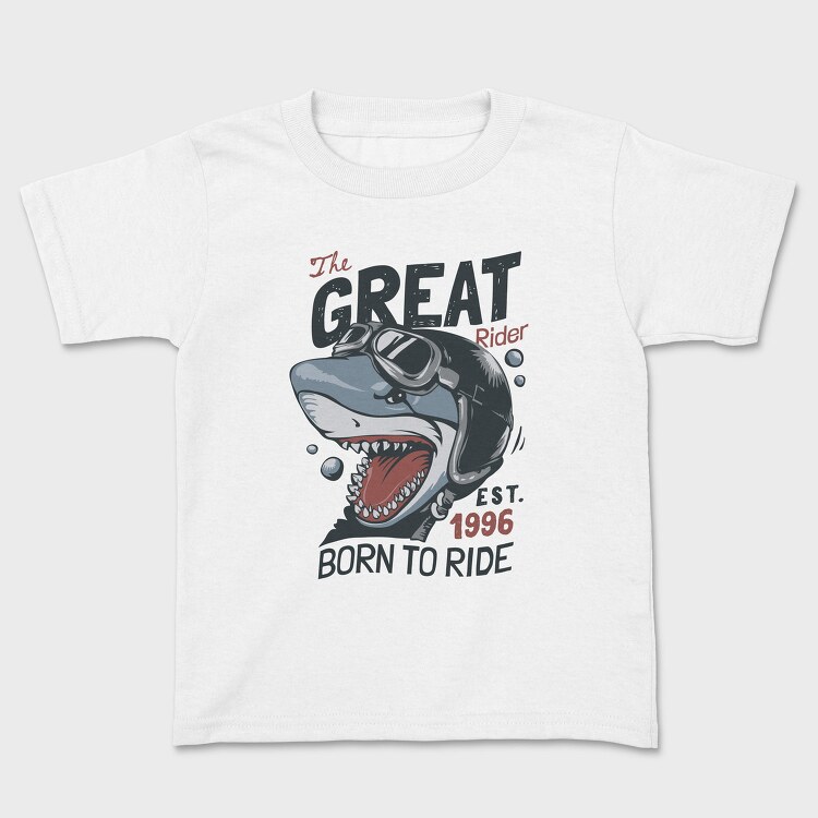 Shark Rider Born, Tricou Copii