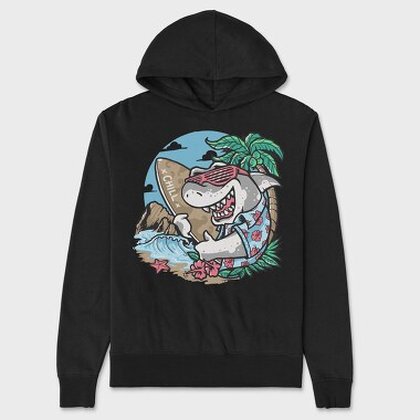 Shark Surf Chill, Hanorac Oversize Barbati (Unisex)