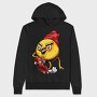 Skateboard Emoji, Hanorac Oversize Barbati (Unisex)