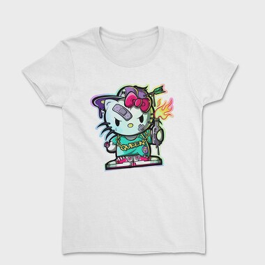 Punk Kitty Queen, Tricou Femei