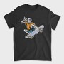 Skateboard Skeleton, Tricou Barbati (Unisex)