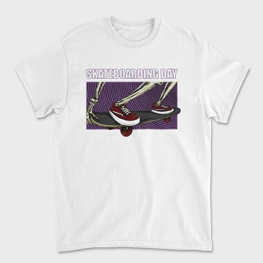 Skateboarding Day, Tricou Barbati (Unisex)