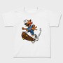 Skateboarding Fox, Tricou Copii