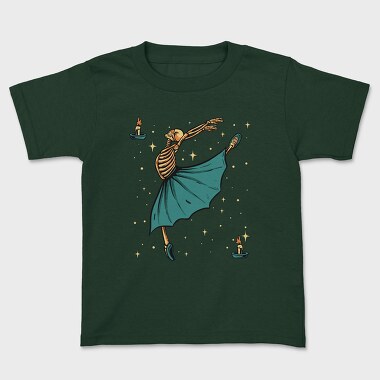 Skeleton Ballet Dancer, Tricou Copii