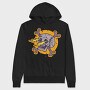 Skull Lightning Strike, Hanorac Oversize Barbati (Unisex)