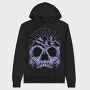 Skull Mountain Sunburst, Hanorac Oversize Barbati (Unisex)
