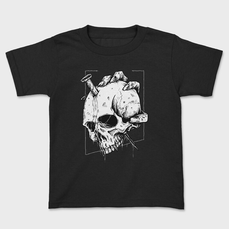 Skull Teeth Grin, Tricou Copii