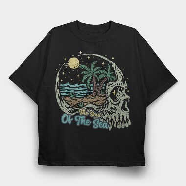 Soul Of The Sea, Tricou Oversize Barbati (Unisex)