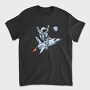 Space Rocket Rider, Tricou Barbati (Unisex)