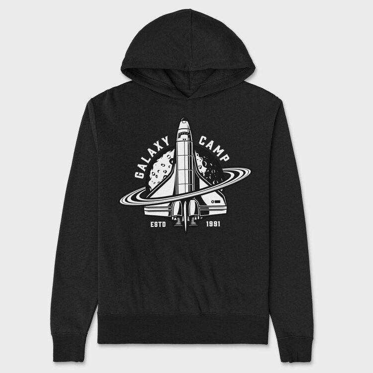 Space Shuttle Orbit, Hanorac Oversize Barbati (Unisex)