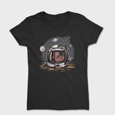 Space Sprout Helmet, Tricou Femei