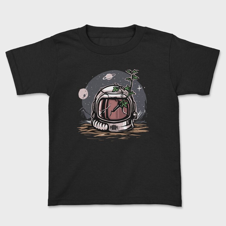 Space Sprout Helmet, Tricou Copii