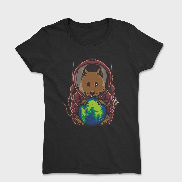 Space Squirrel Planet, Tricou Femei