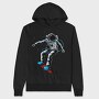 Space Surfer, Hanorac Oversize Barbati (Unisex)