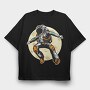 Spacewalk Moonwalk, Tricou Oversize Barbati (Unisex)