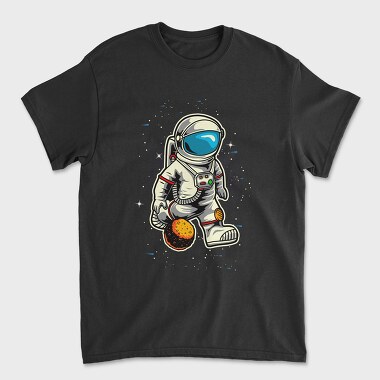 Spacewalker Moonwalk, Tricou Barbati (Unisex)
