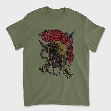 Spartan Warrior 1, Tricou Barbati (Unisex)