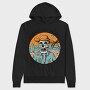 Summer Skull Vibes 1, Hanorac Oversize Barbati (Unisex)