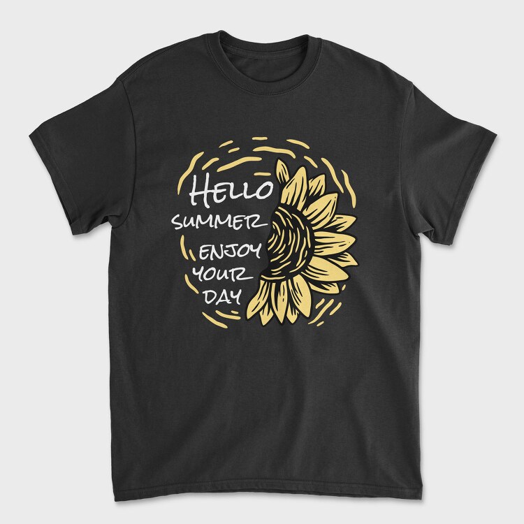 Sunflower Breeze, Tricou Barbati (Unisex)