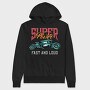 Super Power Fast Loud, Hanorac Oversize Barbati (Unisex)