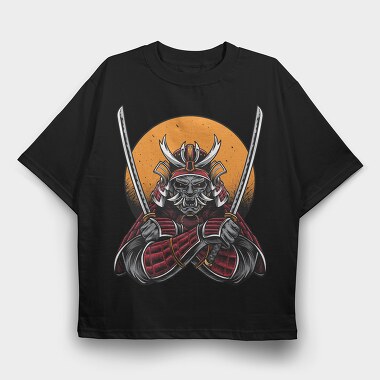 Swordsman Spirit, Tricou Oversize Barbati (Unisex)